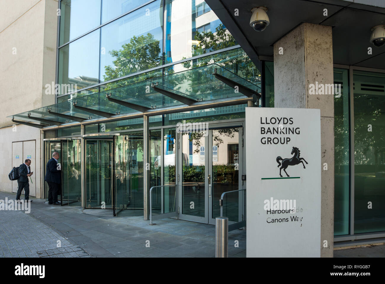 Die Lloyds Banking Group in Bristol, Großbritannien Stockfoto