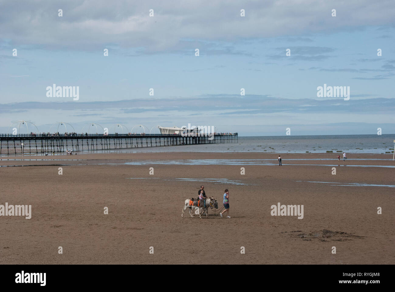 Landschaften von Southport Stockfoto