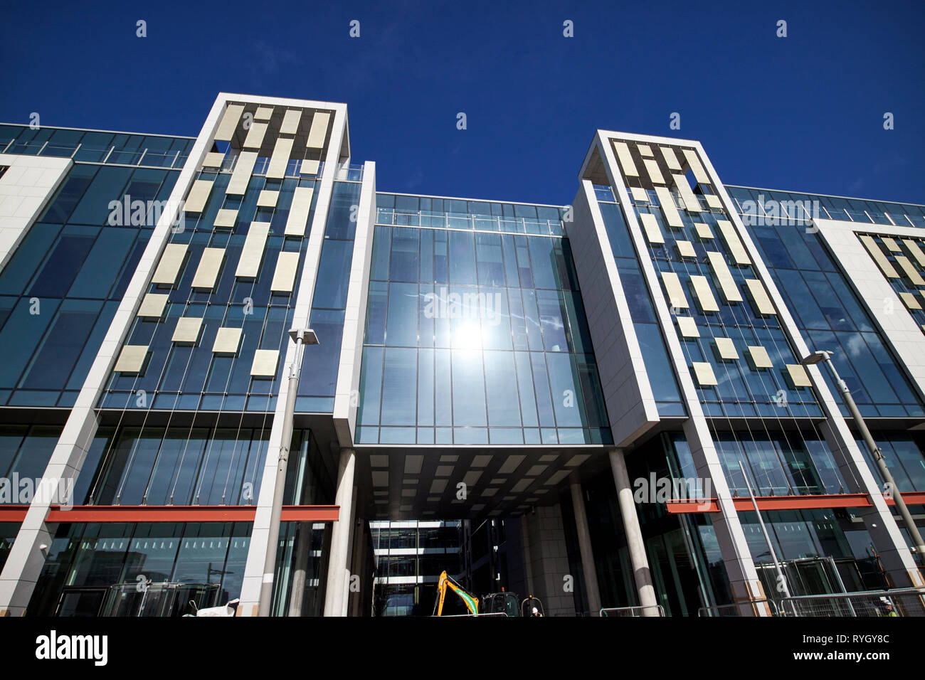 New Commercial Office Space Gebäude den Reflektor am 8 Hanover Quay Dublin Republik von Irland Stockfoto