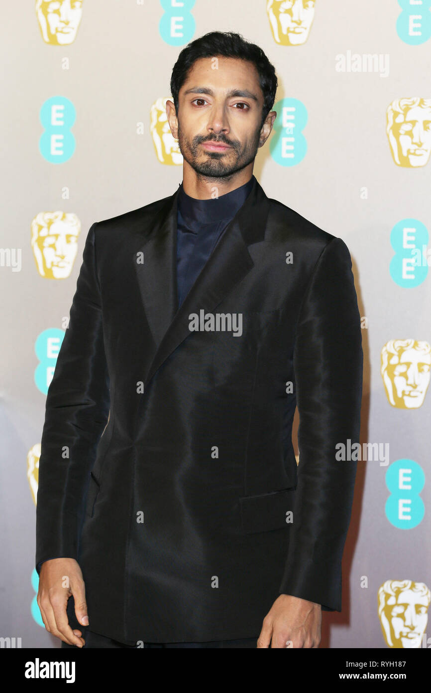 Die EE British Academy Film Awards 2019 in der Royal Albert Hall - Ankunft mit: Riz Ahmed Wo: London, Großbritannien Wann: 10. Feb. 2019 Credit: Mario Mitsis/WENN.com gehalten Stockfoto