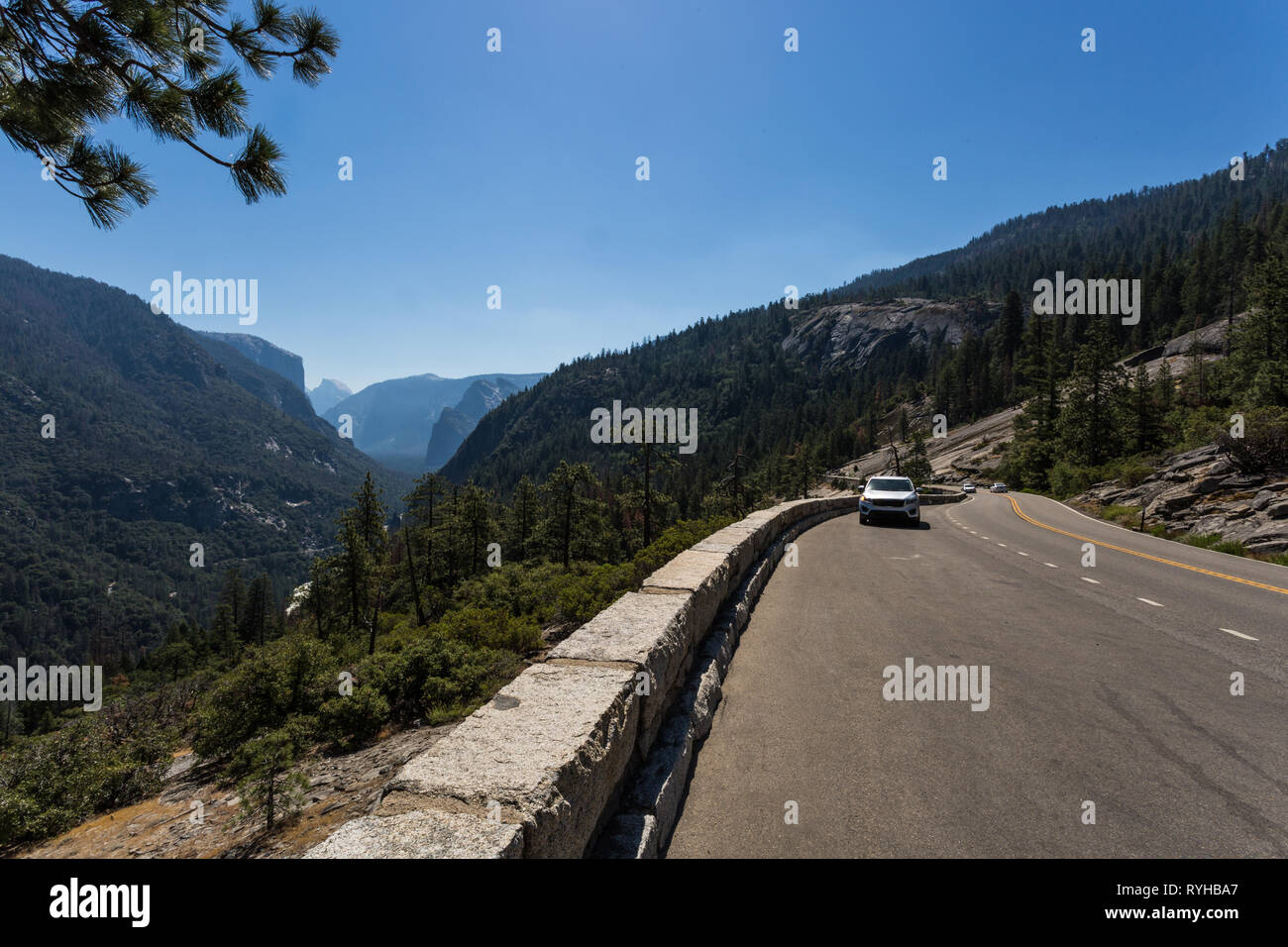 Die kalifornischen Yosemite Park Stockfoto