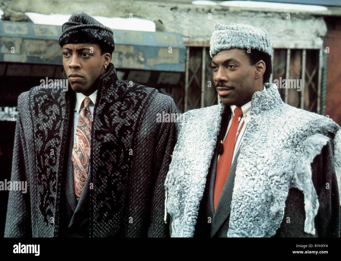 ARSENIO HALL, EDDIE MURPHY, kommen nach Amerika, 1988 Stockfoto