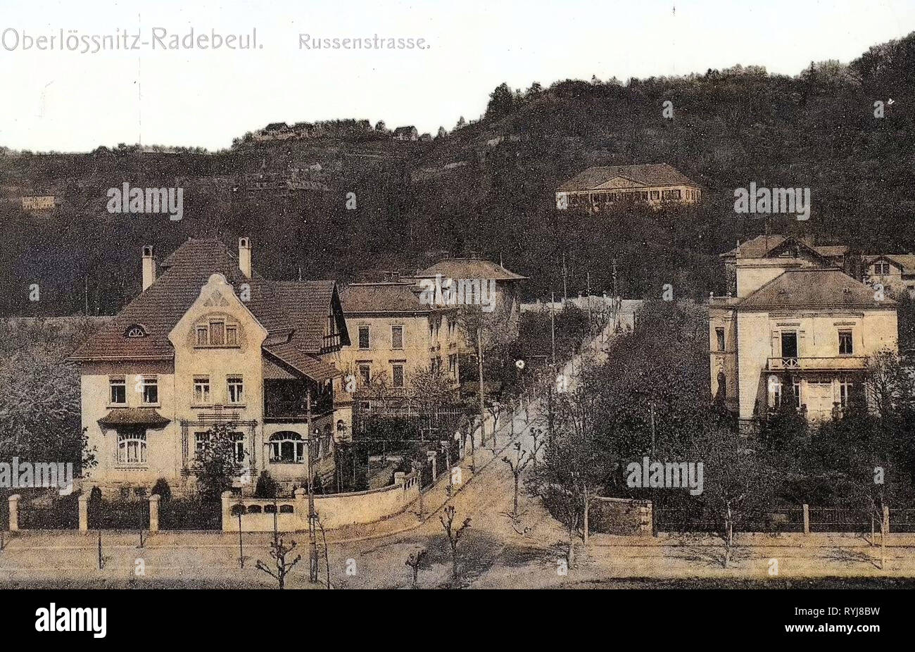 Hauptstraße (oberlößnitz), Villa Wach, 1909, Landkreis Meißen, Villa