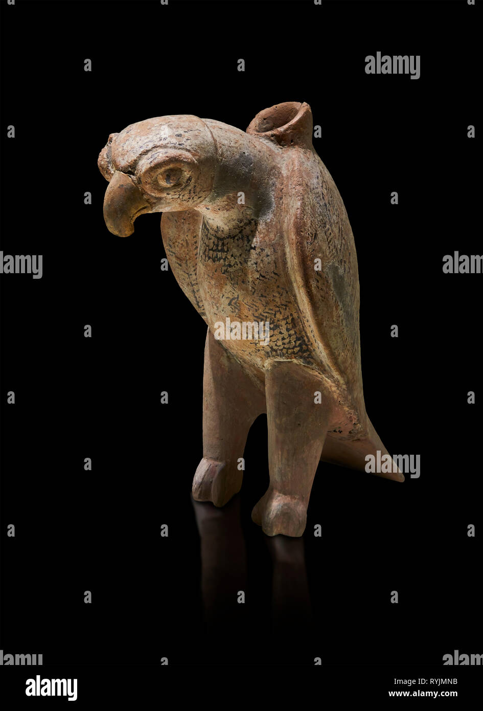 Bronzezeit anatolischen Terra Cotta eagle geformte Ritual Schiff - 19. bis 17. Jahrhundert v. Chr. - kltepe Kanesh - Museum für Anatolische Zivilisationen, Ankara, Tu Stockfoto