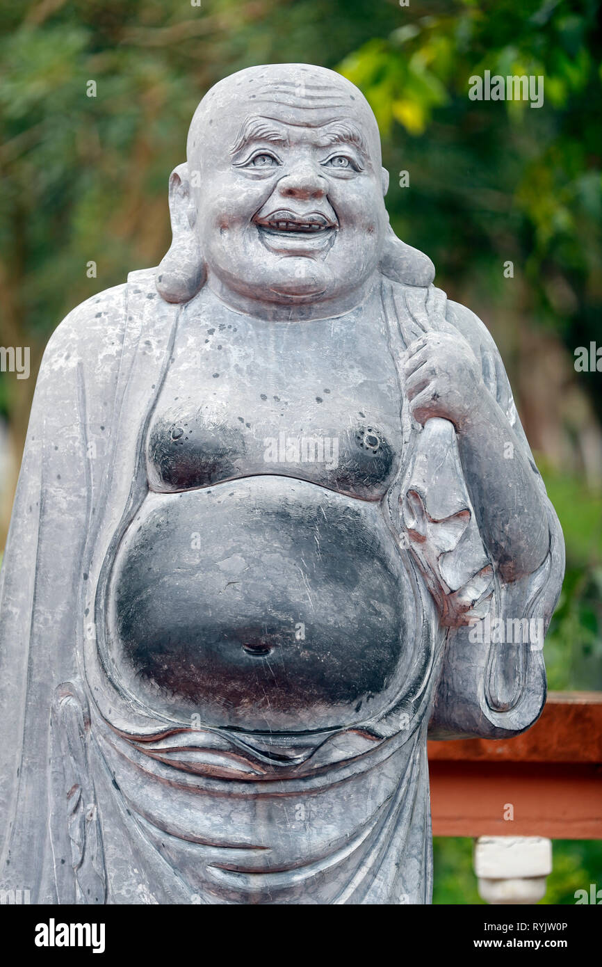 Truc Lam Phuong Nam buddhistischer Tempel. Angada Statue. Can Tho. Vietnam. Stockfoto