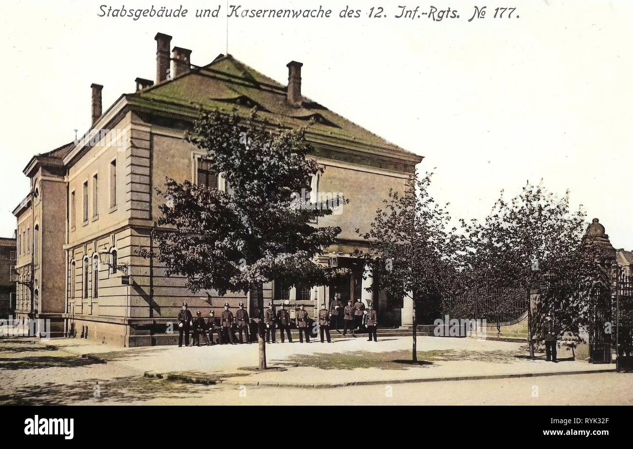 Armee von Sachsen, 12. Königlich Sächsisches InfanterieRegiment Nr