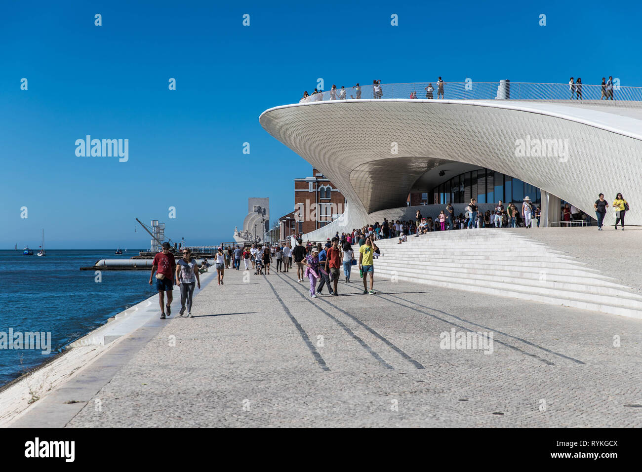MAAT, Lisboa, Lissabon, Portugal, Museum Stockfoto