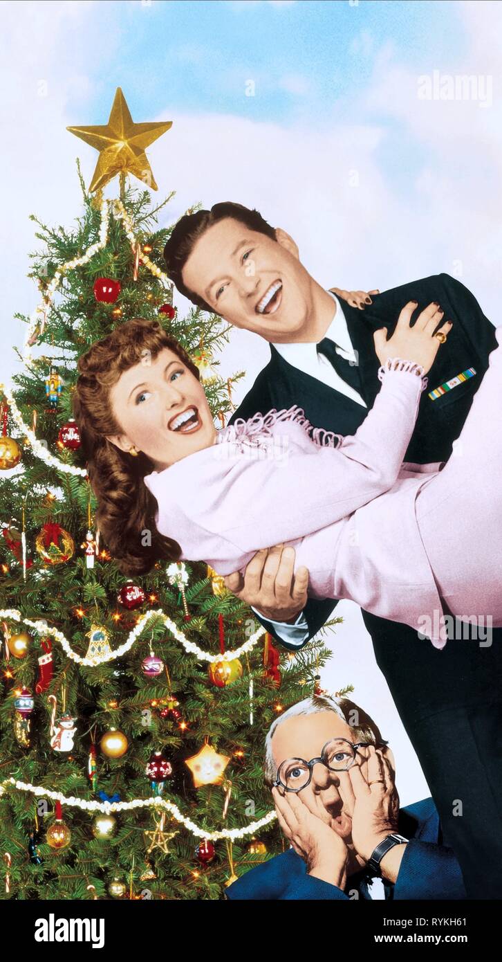 STANWYCK, MORGAN, SAKALL, CHRISTMAS IN CONNECTICUT, 1945 Stockfoto