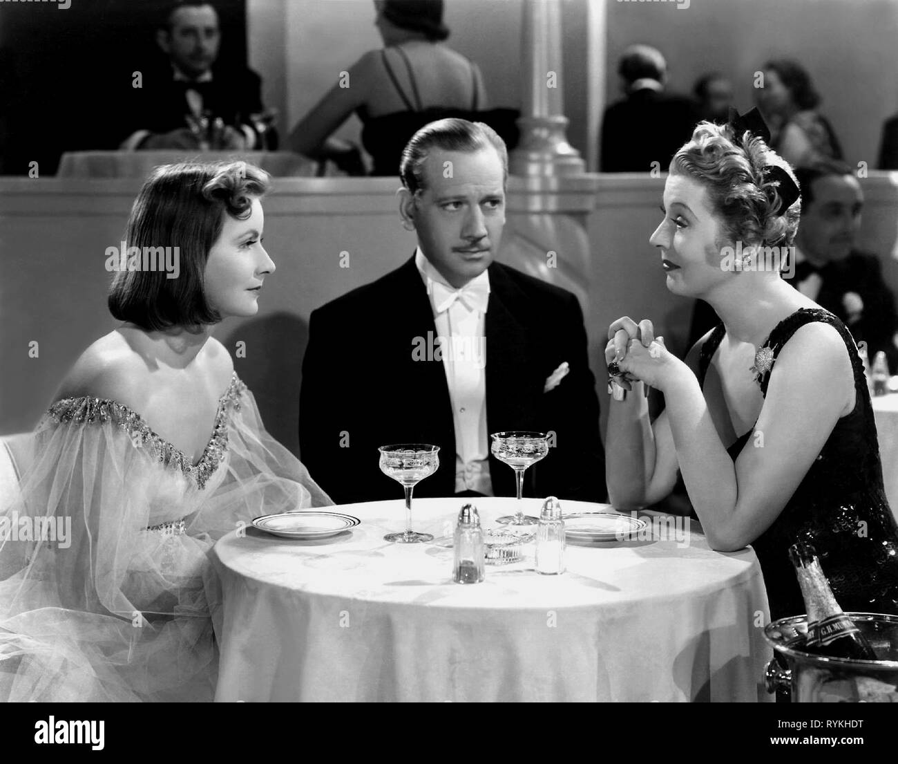 GARBO, Douglas, NINOTCHKA, 1939 Stockfoto