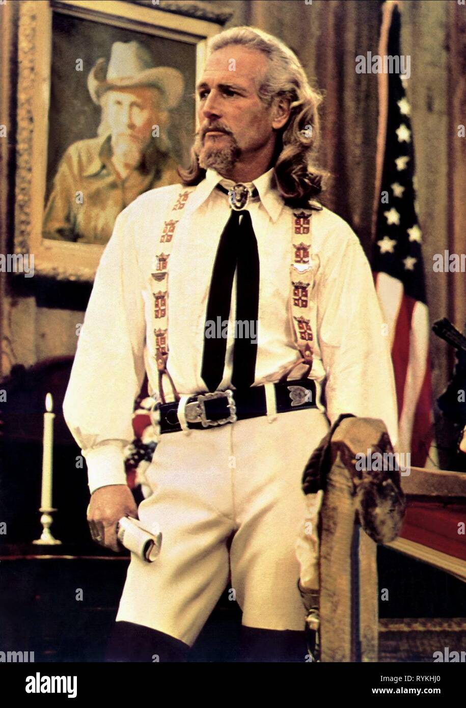 PAUL NEWMAN, Buffalo Bill und die Indianer und die GESCHICHTE LEKTION ODER SITTING BULL'S, 1976 Stockfoto