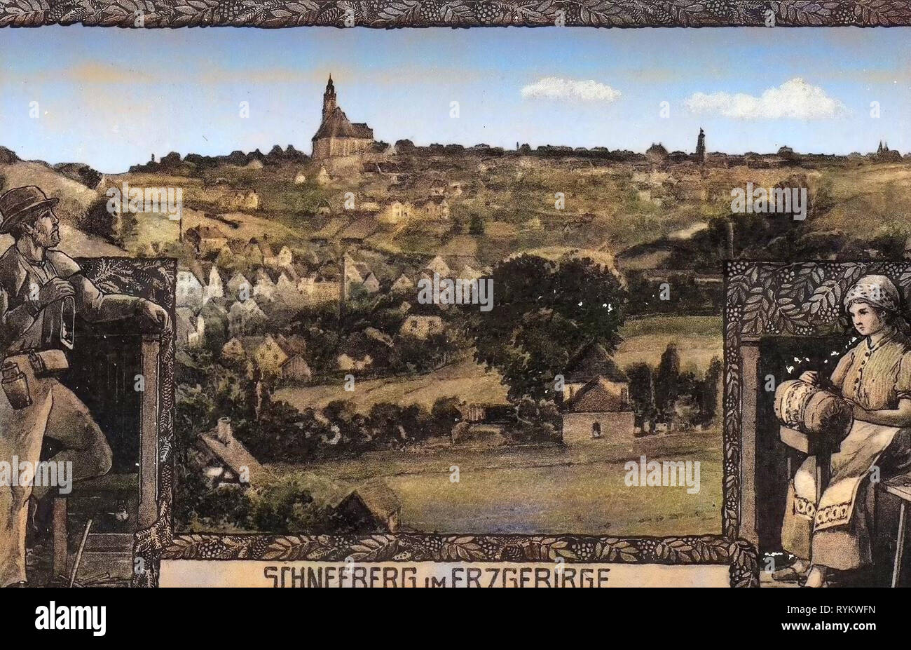 Gebäude in Schneeberg (Erzgebirge), Kirchen in Schneeberg, Bergleute