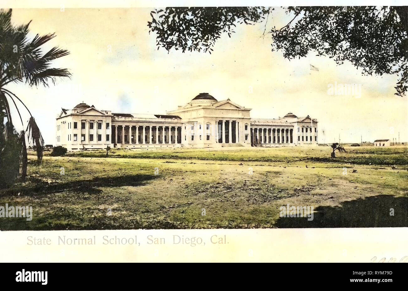 San Diego normale Schule, 1903, Kalifornien, San Diego, State Normal School", Vereinigte Staaten von Amerika Stockfoto