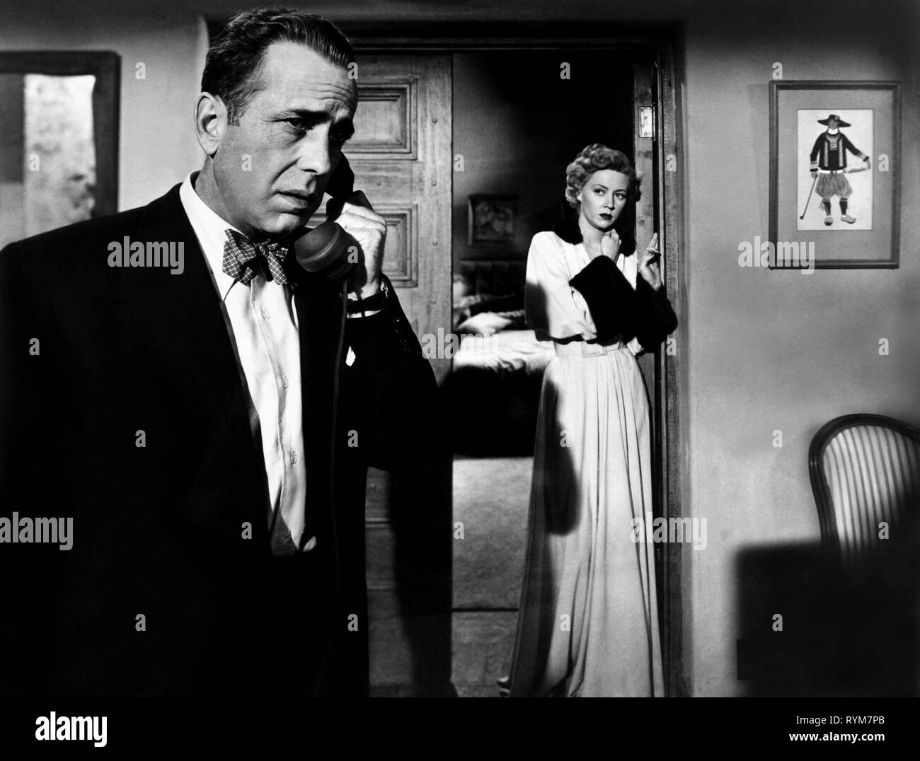 BOGART, GRAHAME, in einem einsamen Ort, 1950 Stockfoto