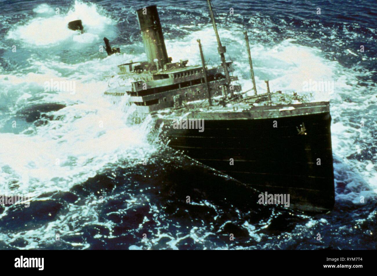 Schiff Szene, heben Sie die Titanic, 1980 Stockfoto