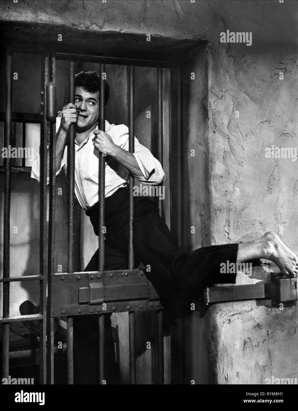 TONY CURTIS, Houdini, 1953 Stockfoto
