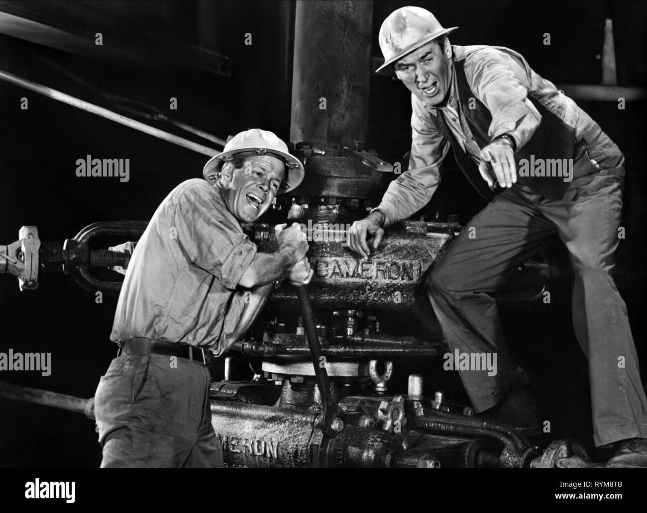 DURYEA, Stewart, THUNDER BAY, 1953 Stockfoto