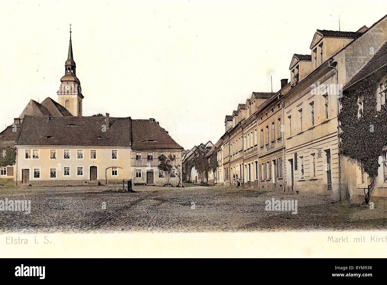 Kirchen im Landkreis Bautzen, Elstra, 1903, Landkreis Bautzen, Markt