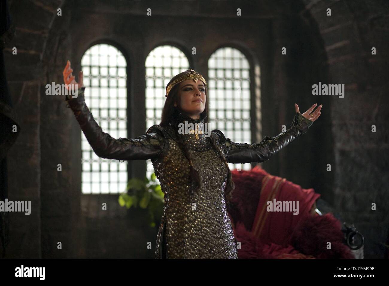 Eva Green Camelot 2011 Stockfotografie Alamy