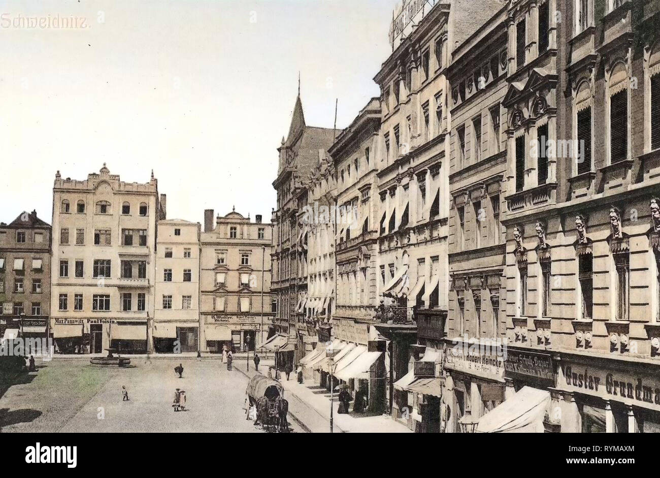 Gedeckte Güterwagen, Geschichte von Schweidnitz, 1905, Woiwodschaft