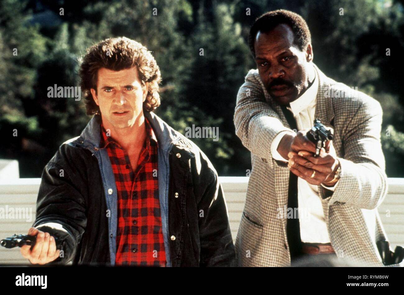 GIBSON, GLOVER, Lethal Weapon 2, 1989 Stockfoto