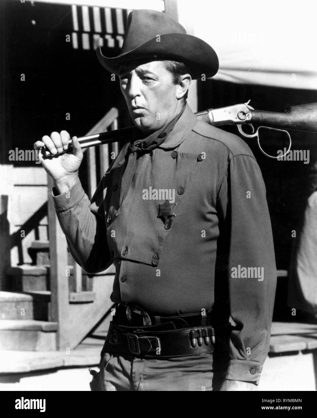 ROBERT MITCHUM, EL DORADO, 1966 Stockfoto