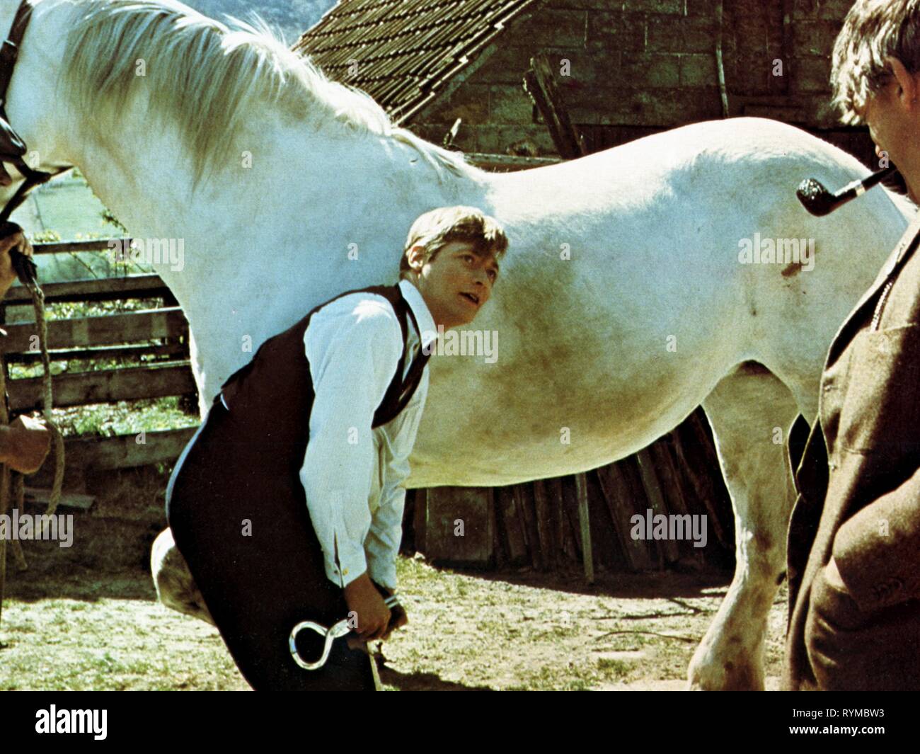 SIMON WARD, alle Kreaturen, die großen und die kleinen, 1975 Stockfoto