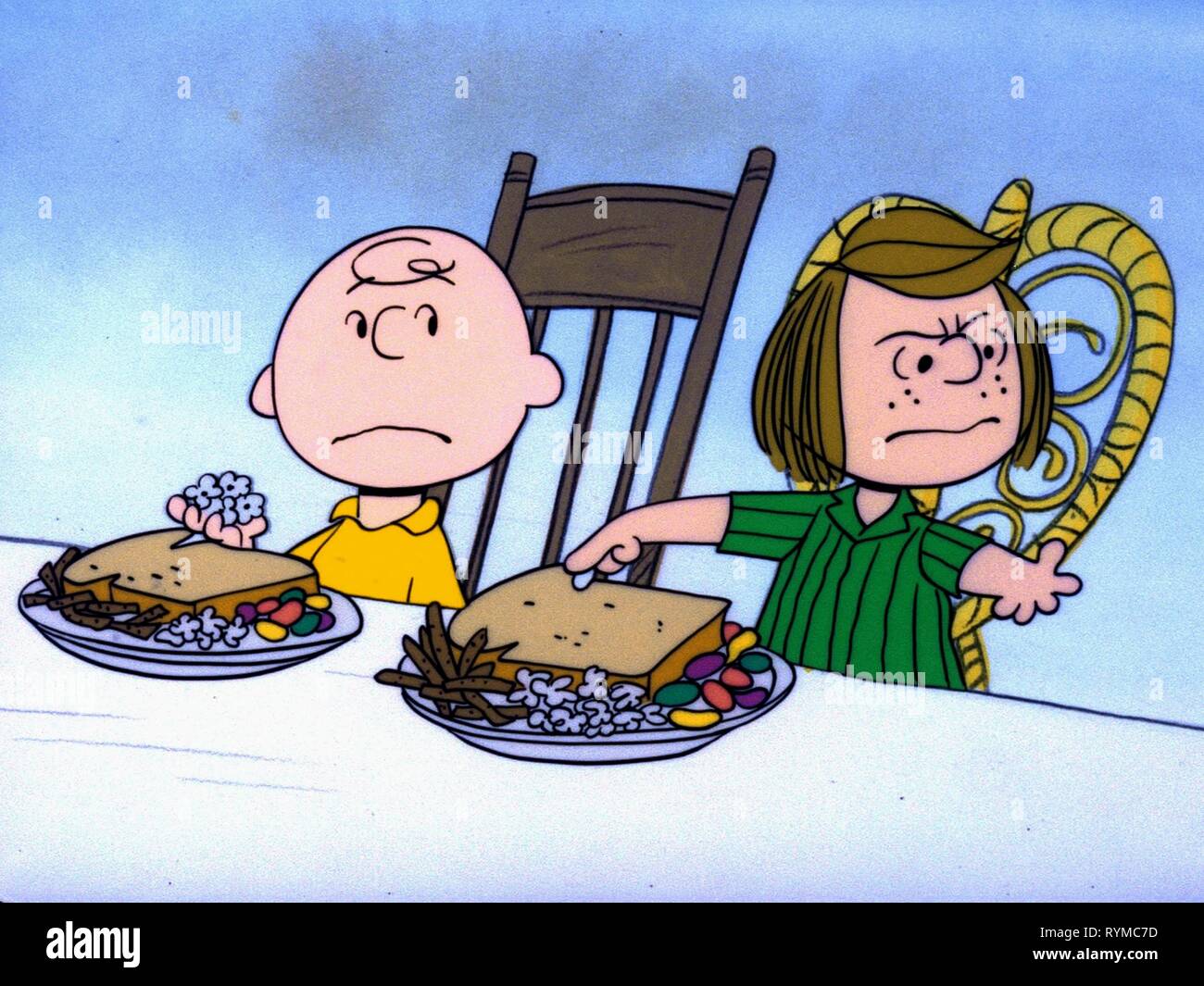 Braun, Patty, A CHARLIE BROWN THANKSGIVING, 1973 Stockfoto