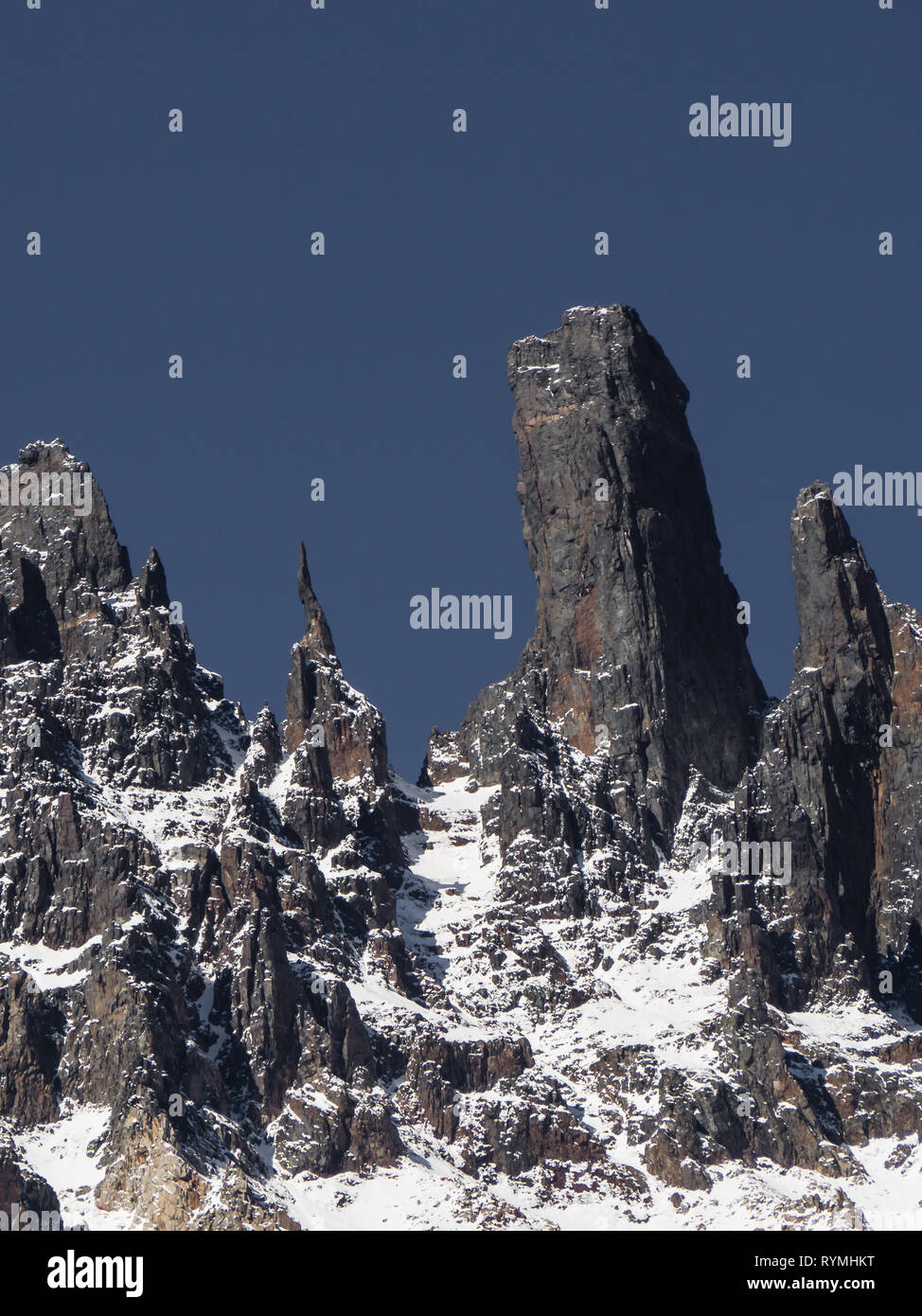 Nationalpark Cerro Castillo. Carretera Austral, Chile, XI Region Aysen. Patagonien Stockfoto