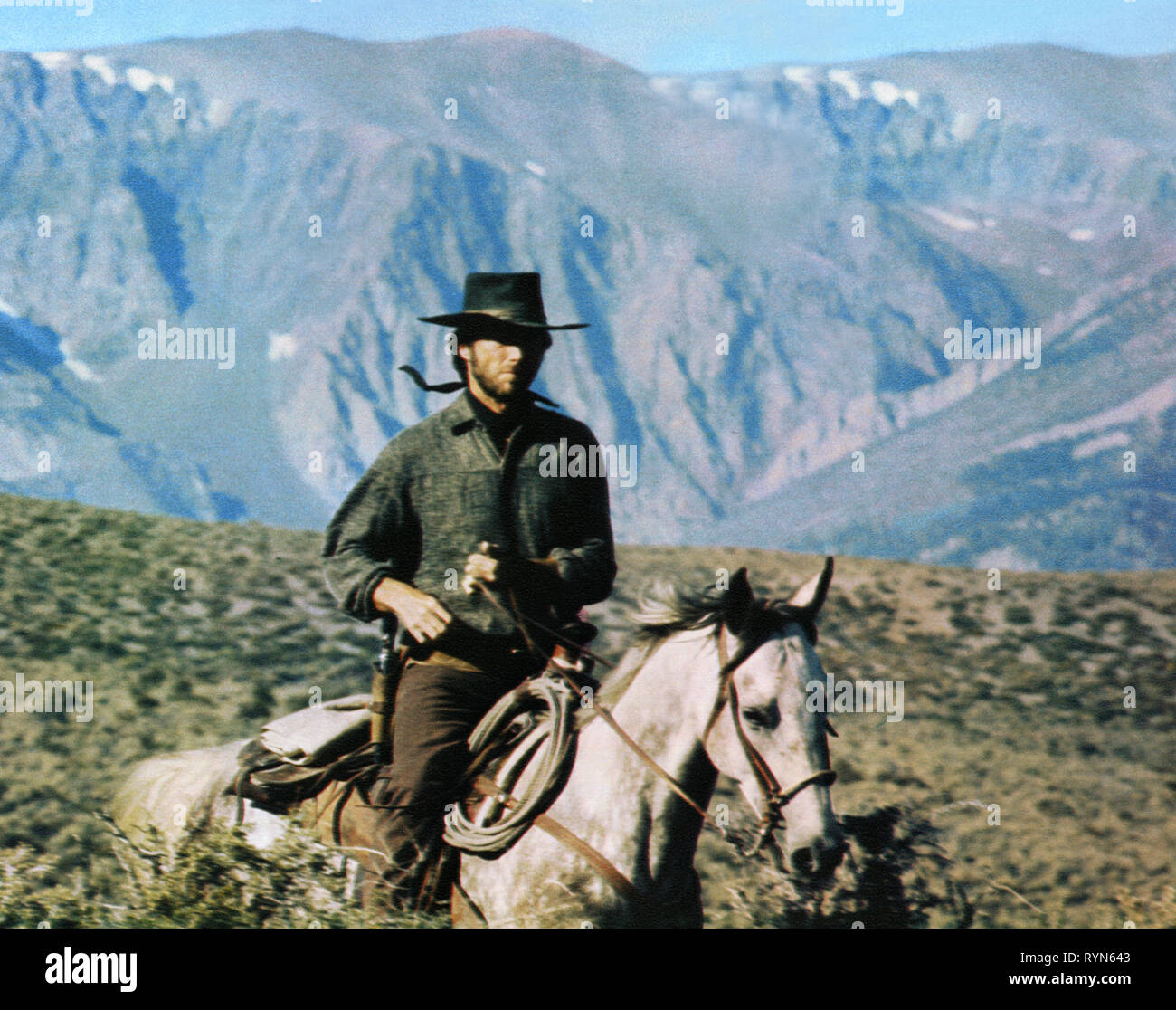 CLINT EASTWOOD, HIGH PLAINS DRIFTER, 1973 Stockfoto