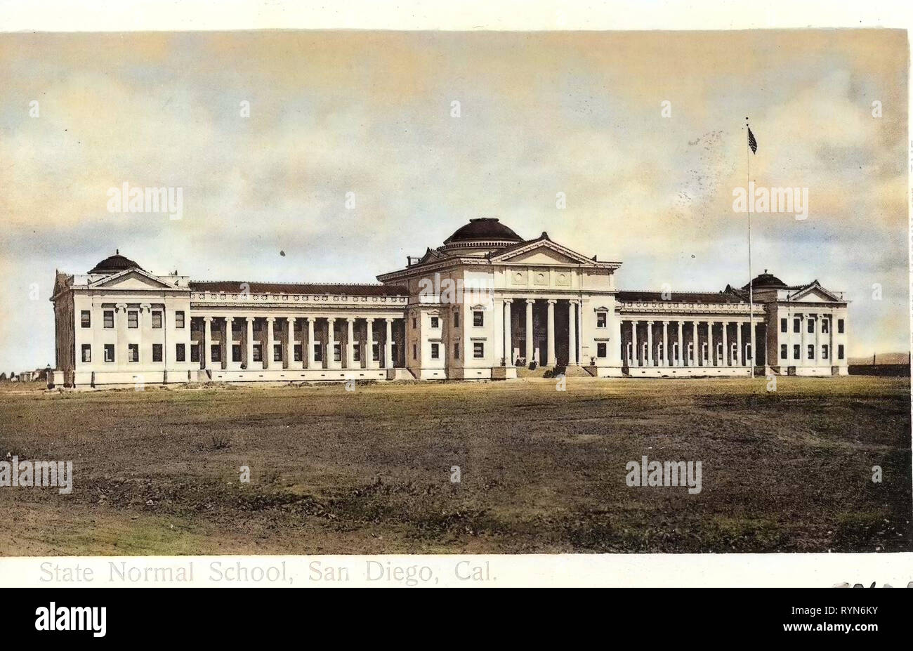 San Diego normale Schule, 1905, Kalifornien, San Diego, State Normal School, Cal., Vereinigte Staaten von Amerika Stockfoto