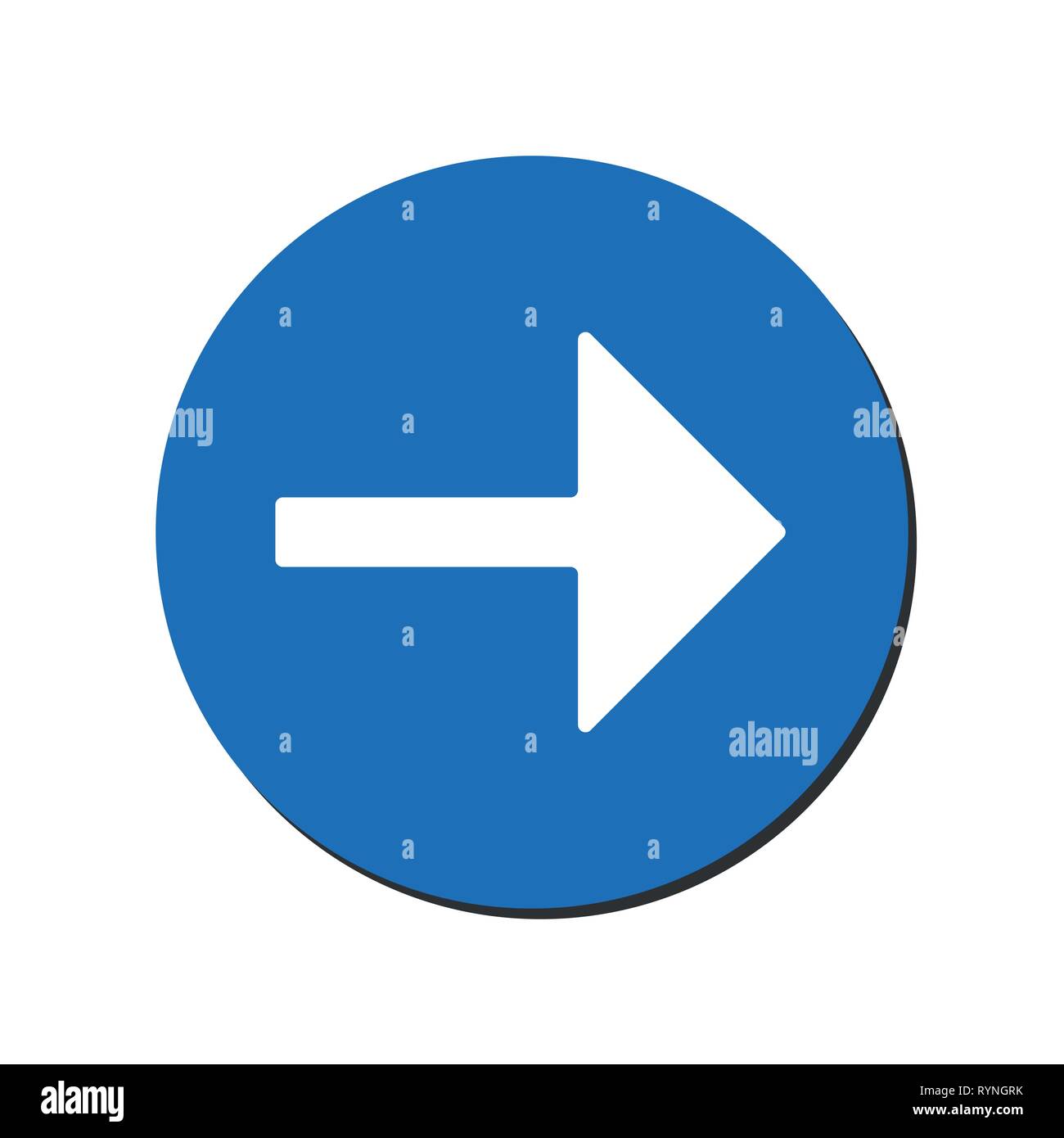 Pfeil Nach Rechts Zeigt Zuruck Pfeil Symbol Blinker Zeiger Zeichen Symbol Vorherige Symbol Eps 10 Stock Vektorgrafik Alamy