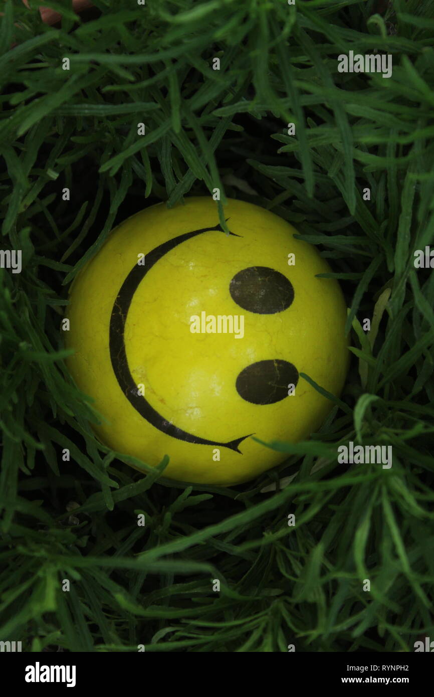 Smiley Stockfoto