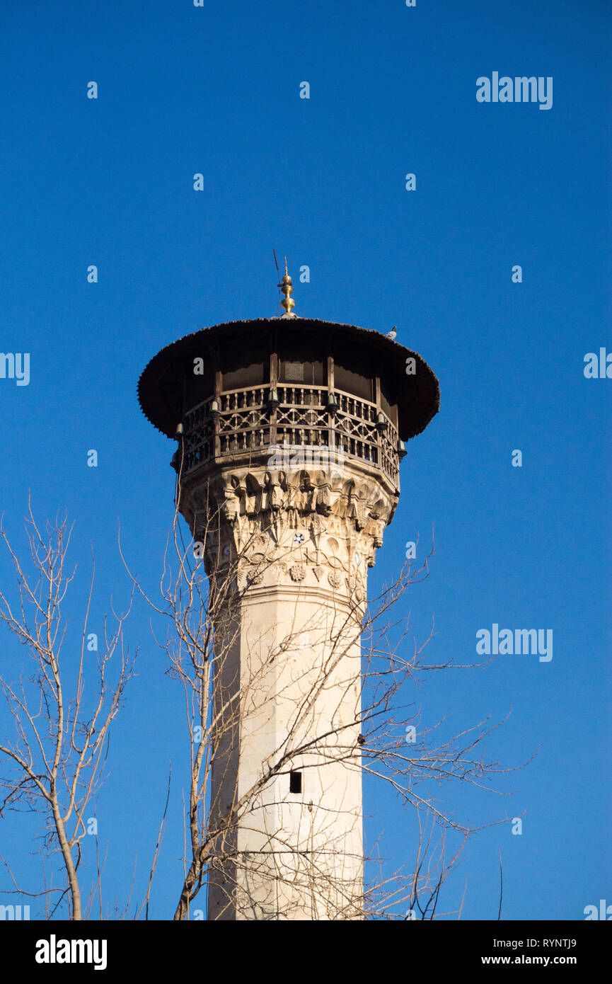 Historische 13. Jahrhundert Boyacı Moschee, Gaziantep Türkei Stockfoto