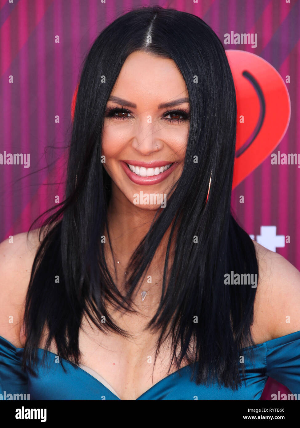 LOS ANGELES, Ca, USA - 14. März: scheana Marie Shay kommt an der 2019 iHeartRadio Music Awards bei Microsoft Theater in L.A. statt Live am 14. März 2019 in Los Angeles, Kalifornien, USA. (Foto von Xavier Collin/Image Press Agency) Stockfoto