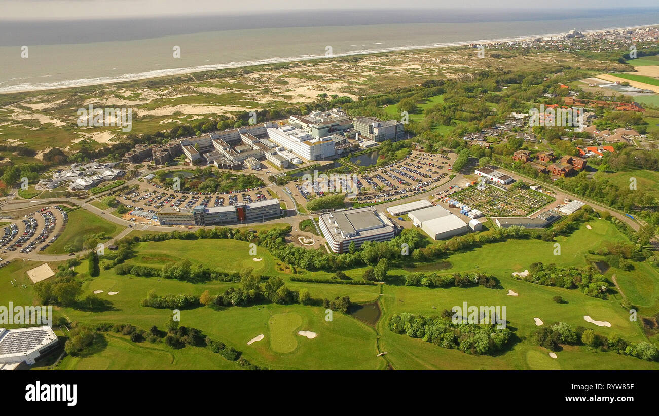 ESTEC: Europäische Forschungs- und Technologiezentrum der ESA in den Niederlanden Stockfoto