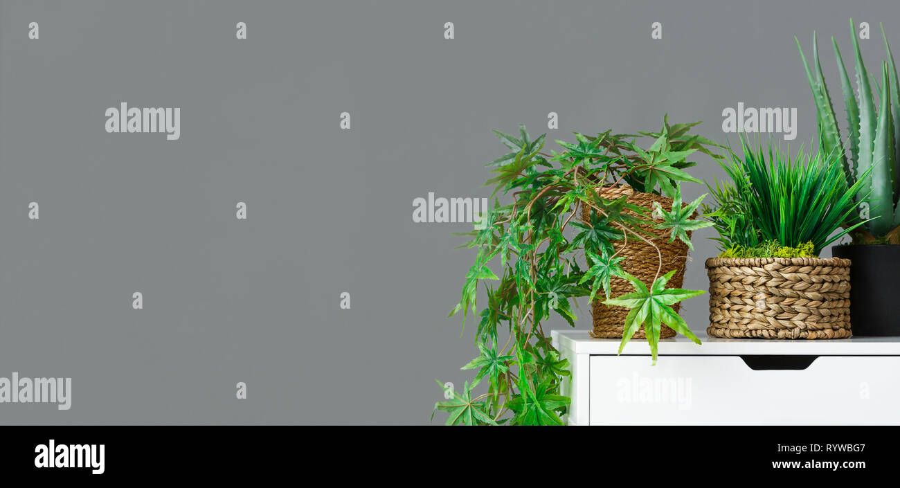 Büro Gartenbau Konzept Stockfoto