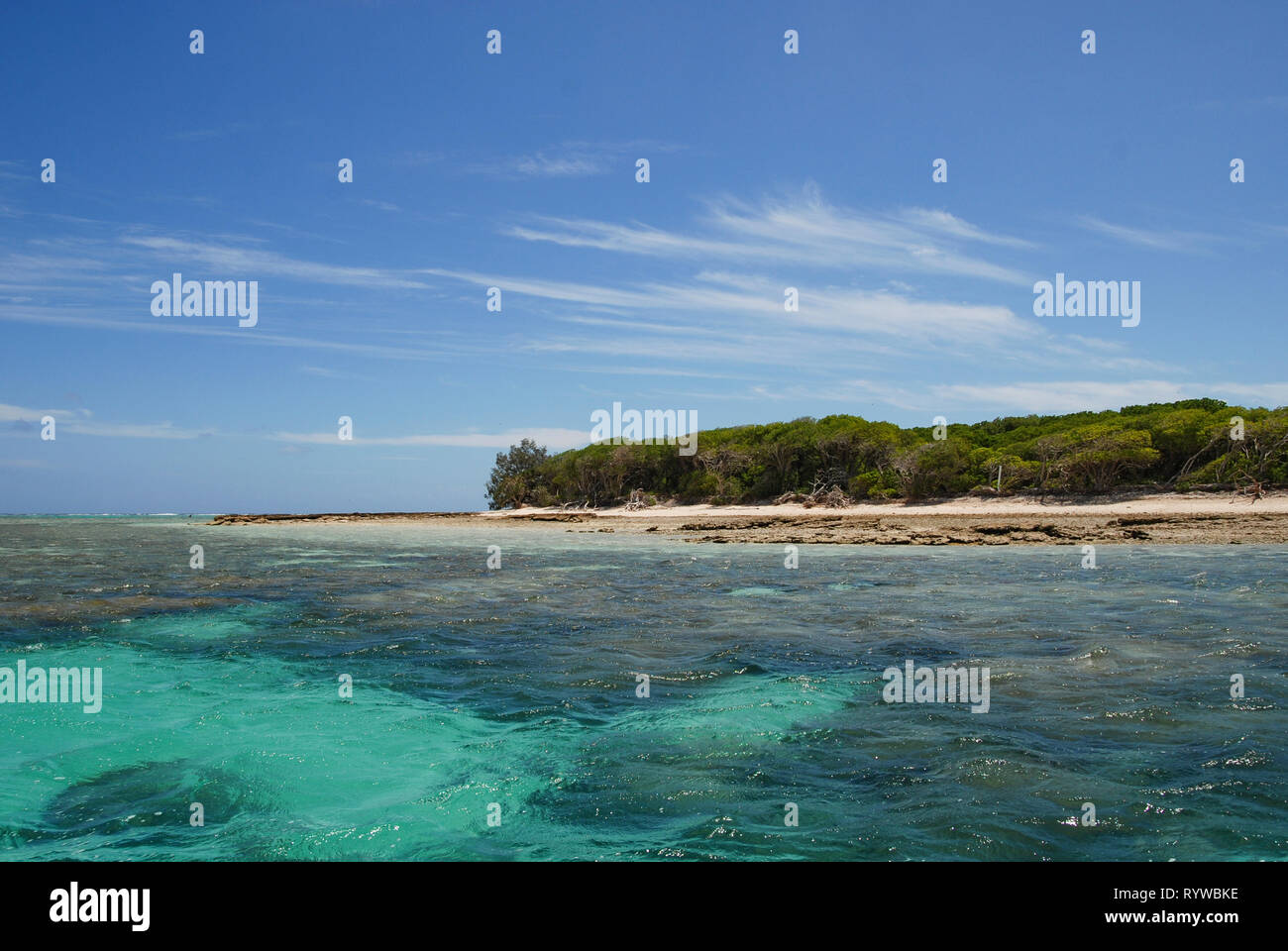 Lady Musgrave Island, Queensland, Australien. 11 Dez, 2012. Das Great Barrier Reef Stockfoto