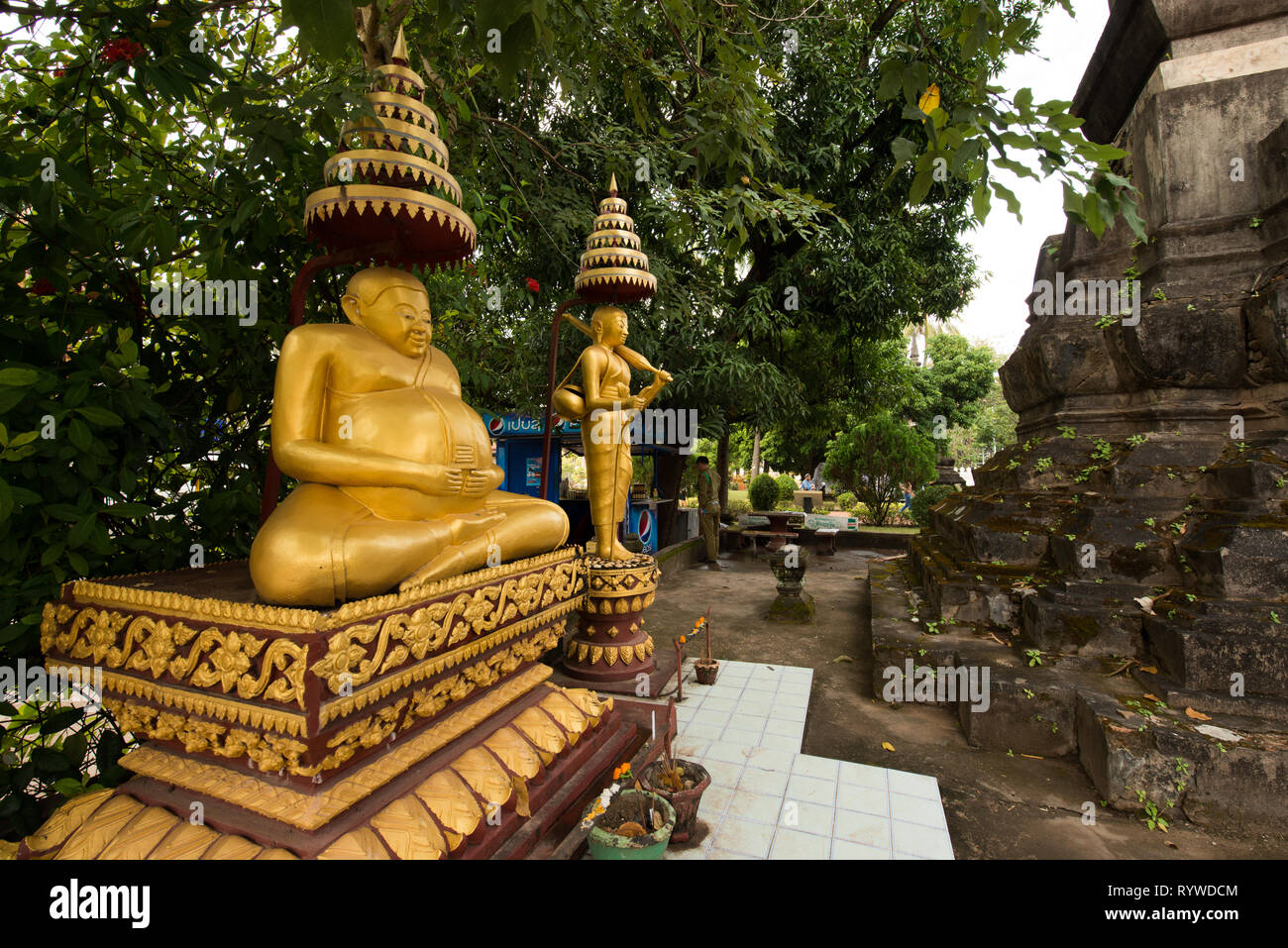 - Vientiane, Laos Kultur Reisen Stockfoto