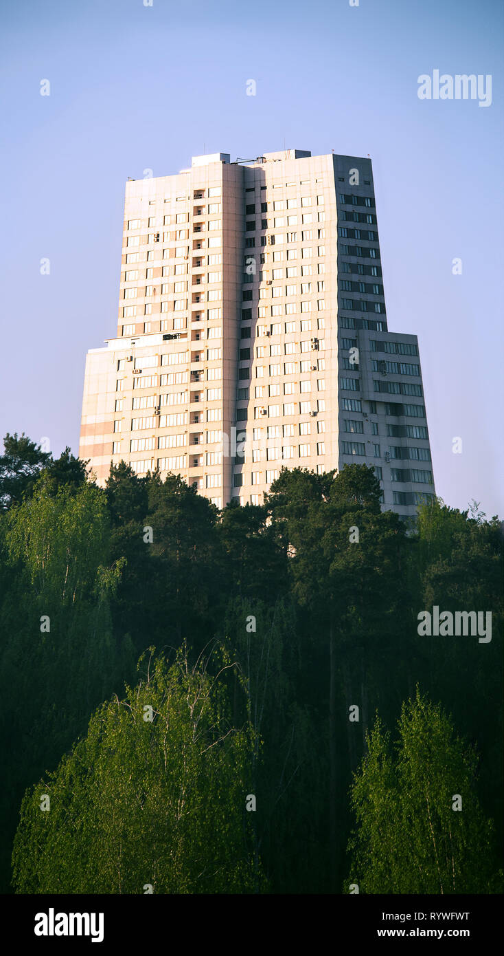Lebender Turm, Dekonstruktivismus Stockfoto