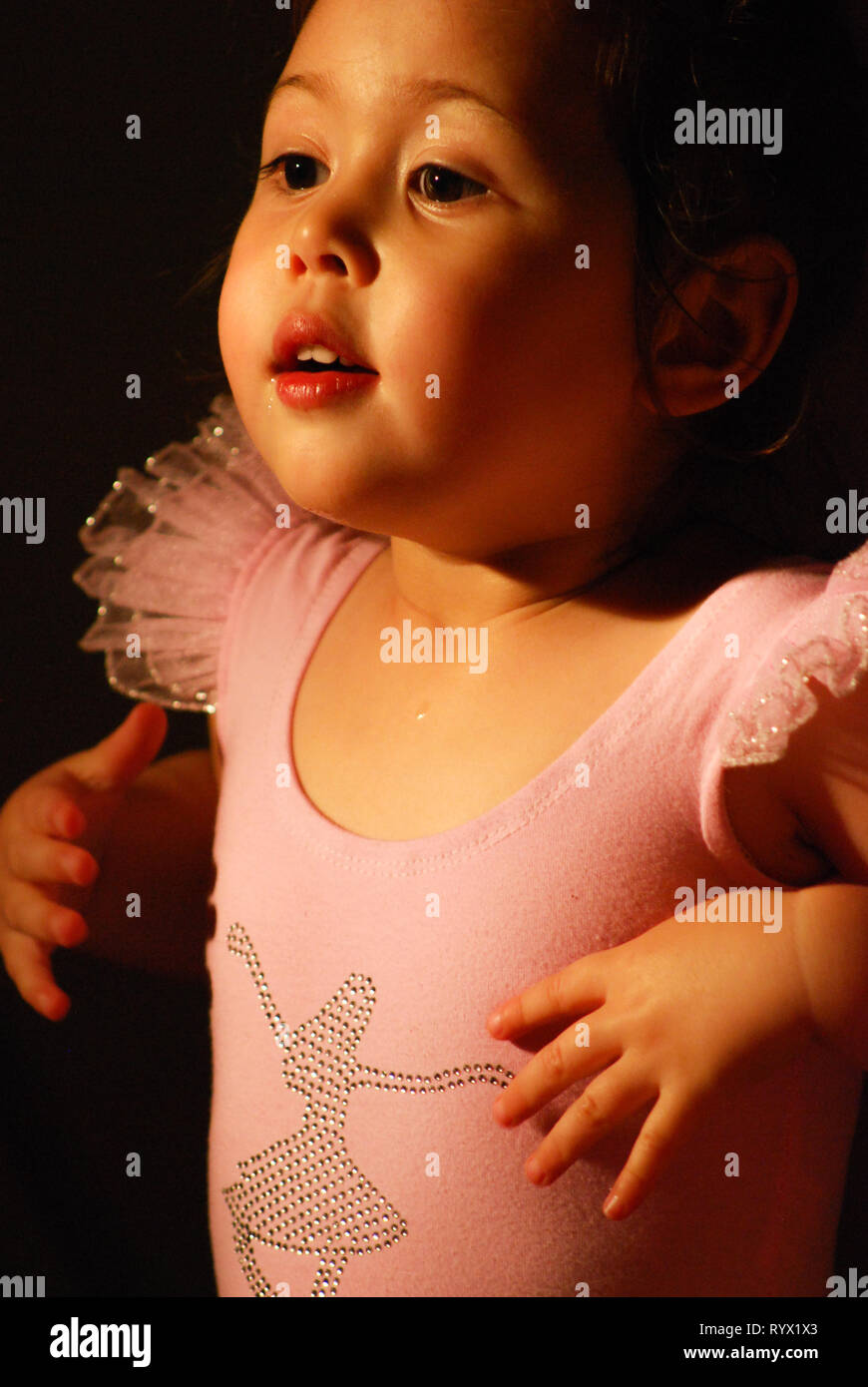 kleine ballerina Stockfoto