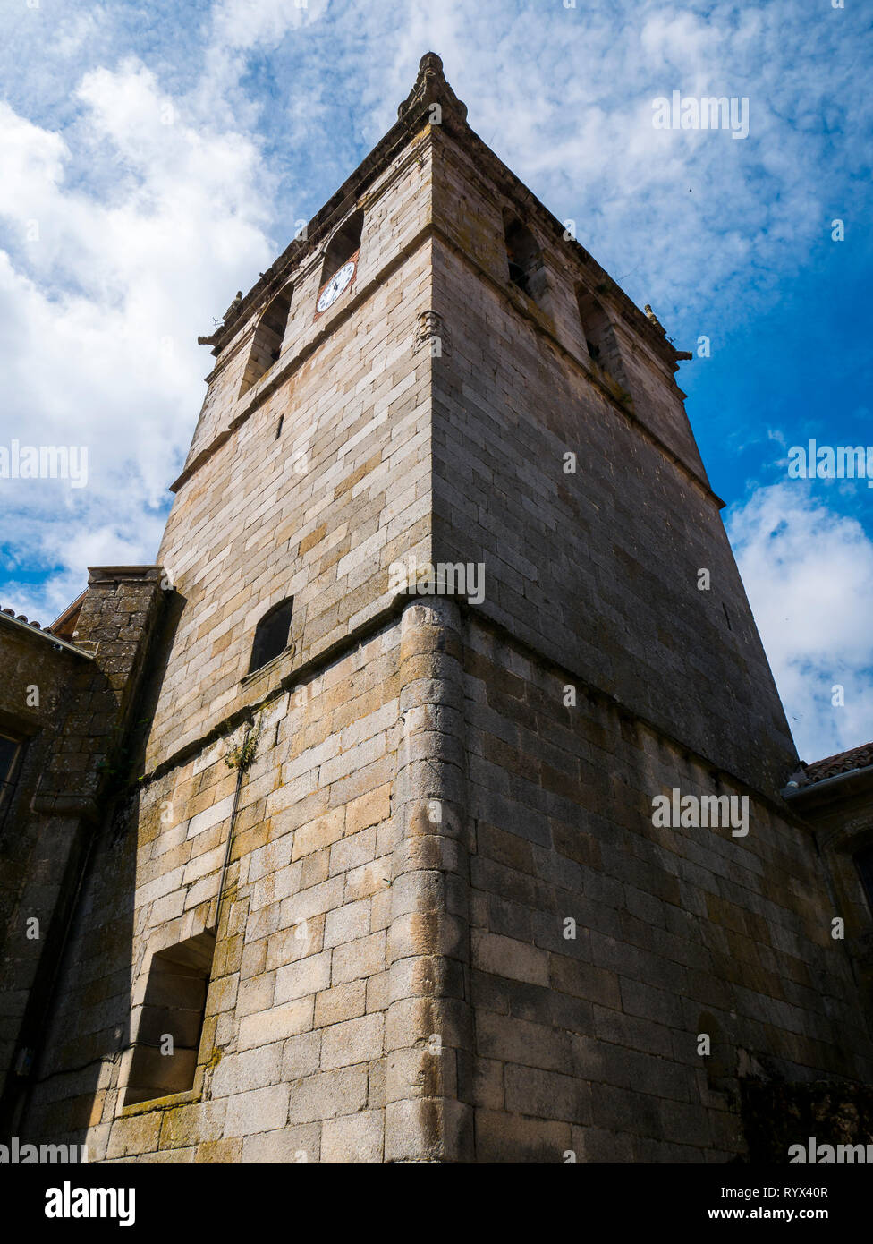 Iglesia de La Alberca. Sierra de Francia. Salamanca. Castilla León. España. Stockfoto