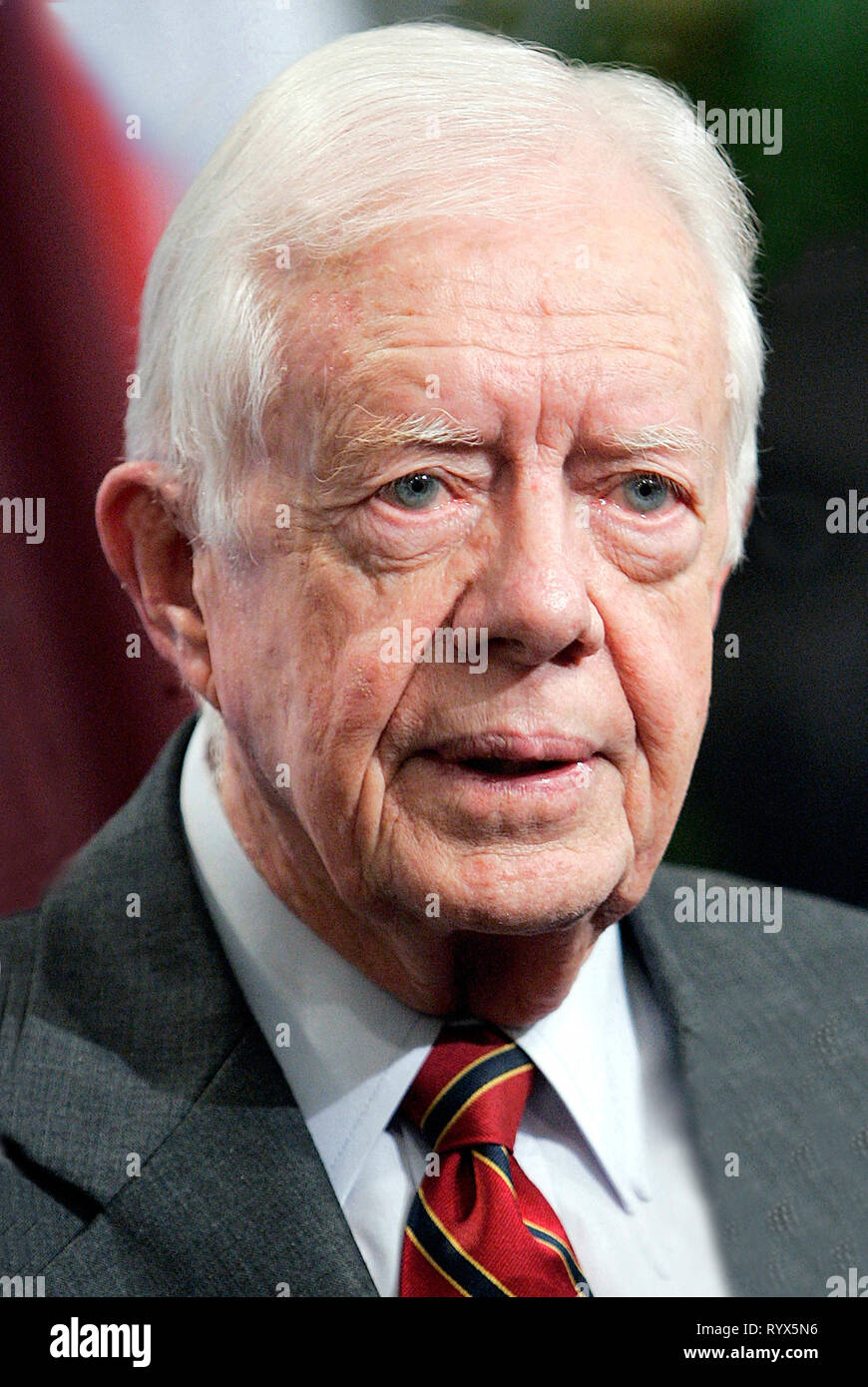 James Earl Carter - * 01.10.1924: 39. Präsident der Vereinigten Staaten von Amerika. Stockfoto