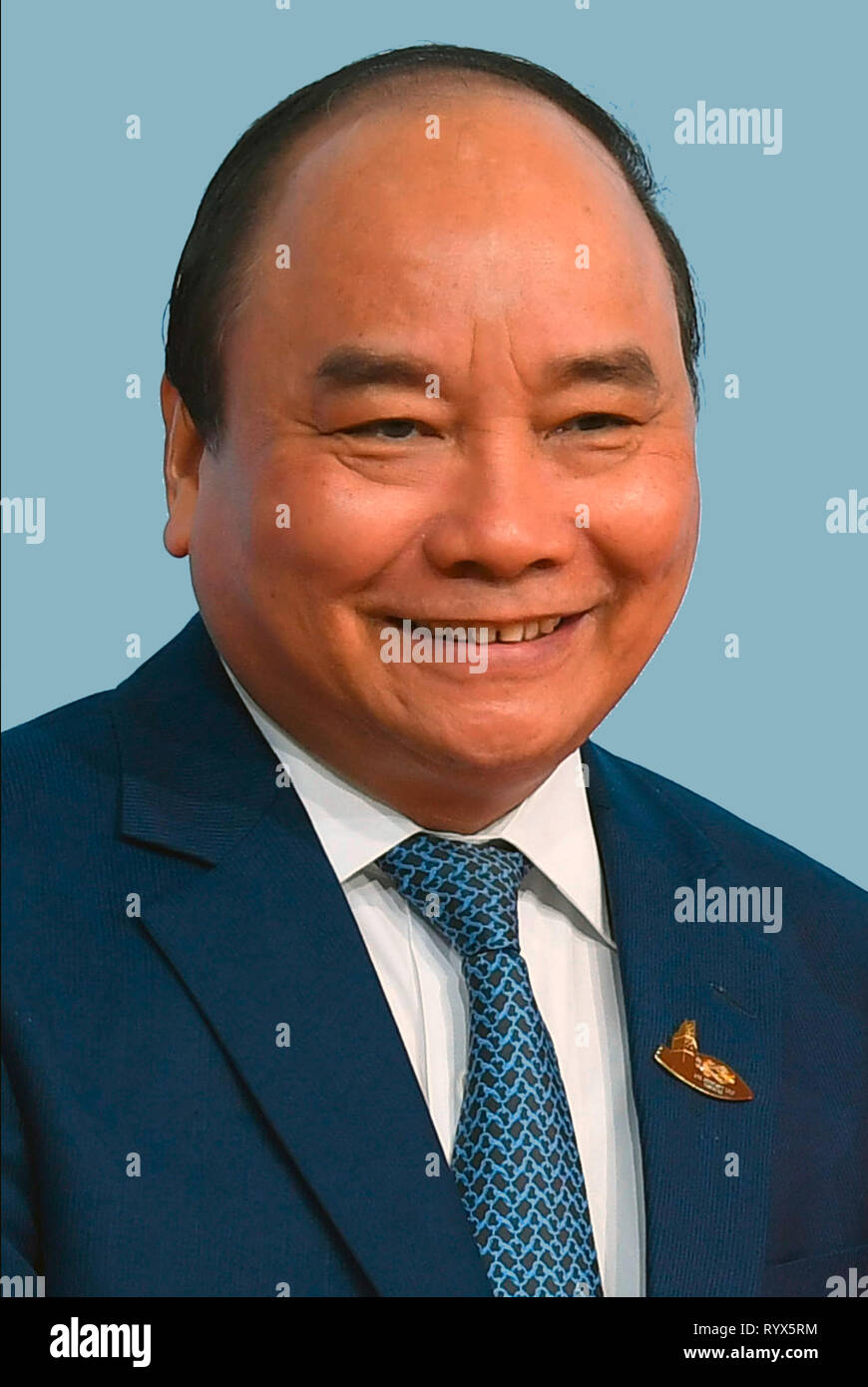 Nguyen Xuan Phuc-* 20.07.1954 - vietnamesische Politiker und Premierminister der Sozialistischen Republik Vietnam seit 2016. Stockfoto