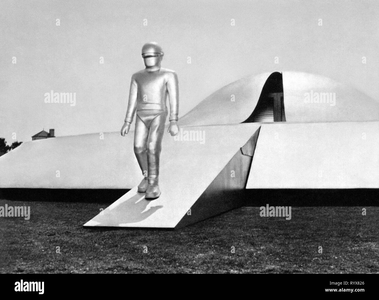 Roboter Gort, DER TAG, AN DEM DIE ERDE STILLSTAND, 1951 Stockfoto
