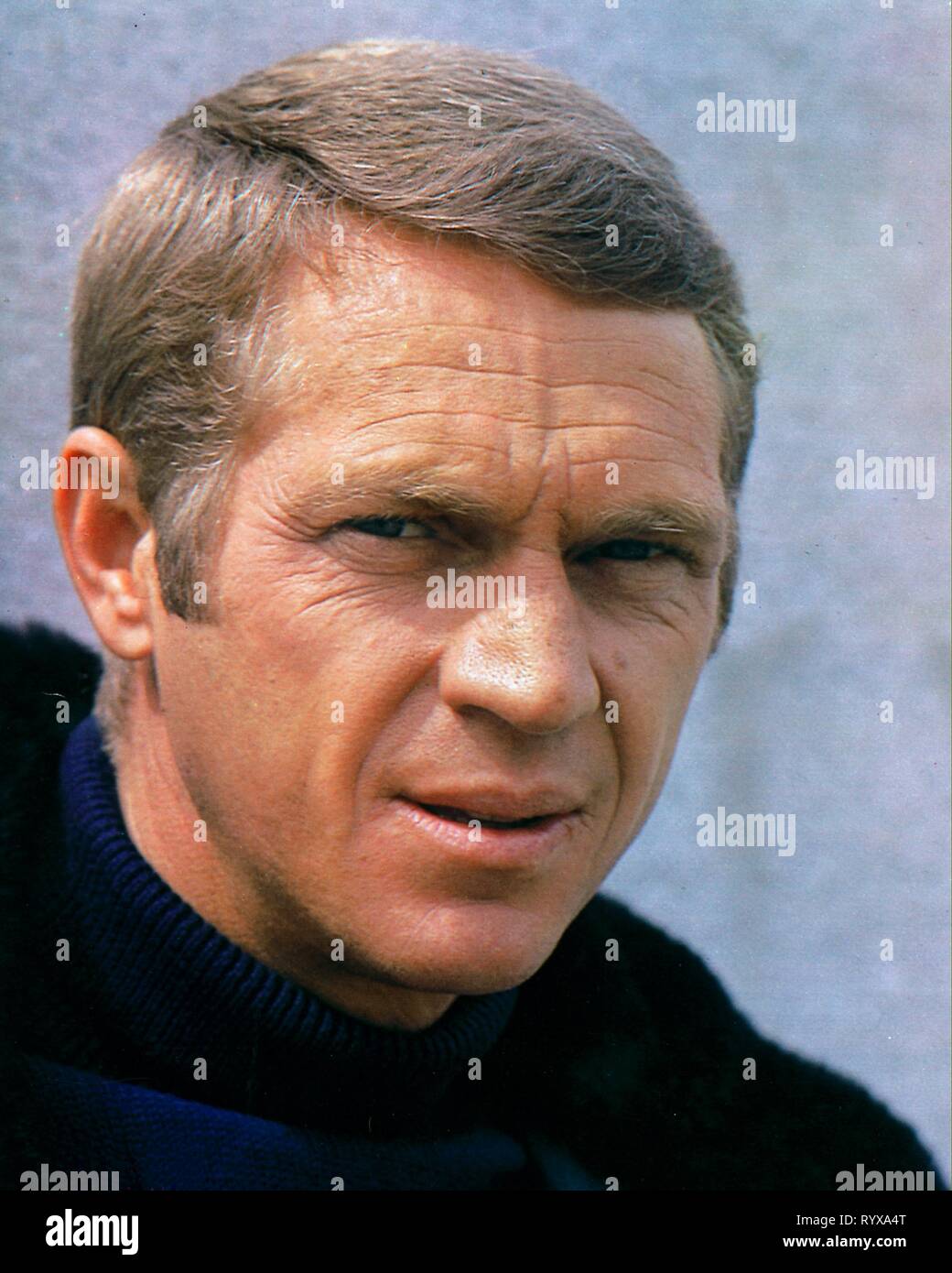 STEVE MCQUEEN, BULLITT, 1968 Stockfoto