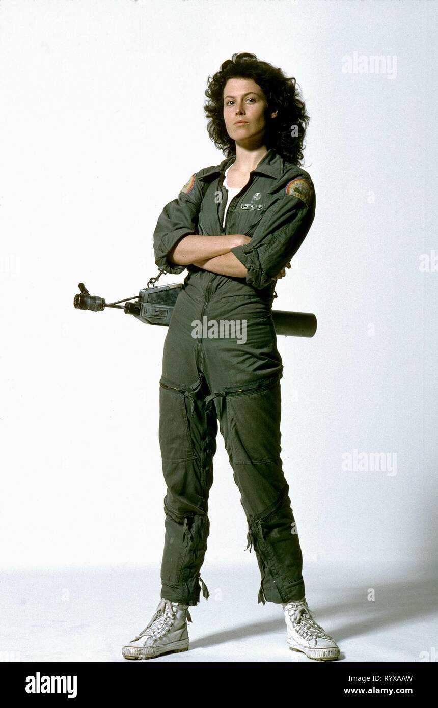 SIGOURNEY WEAVER, Alien, 1979 Stockfoto