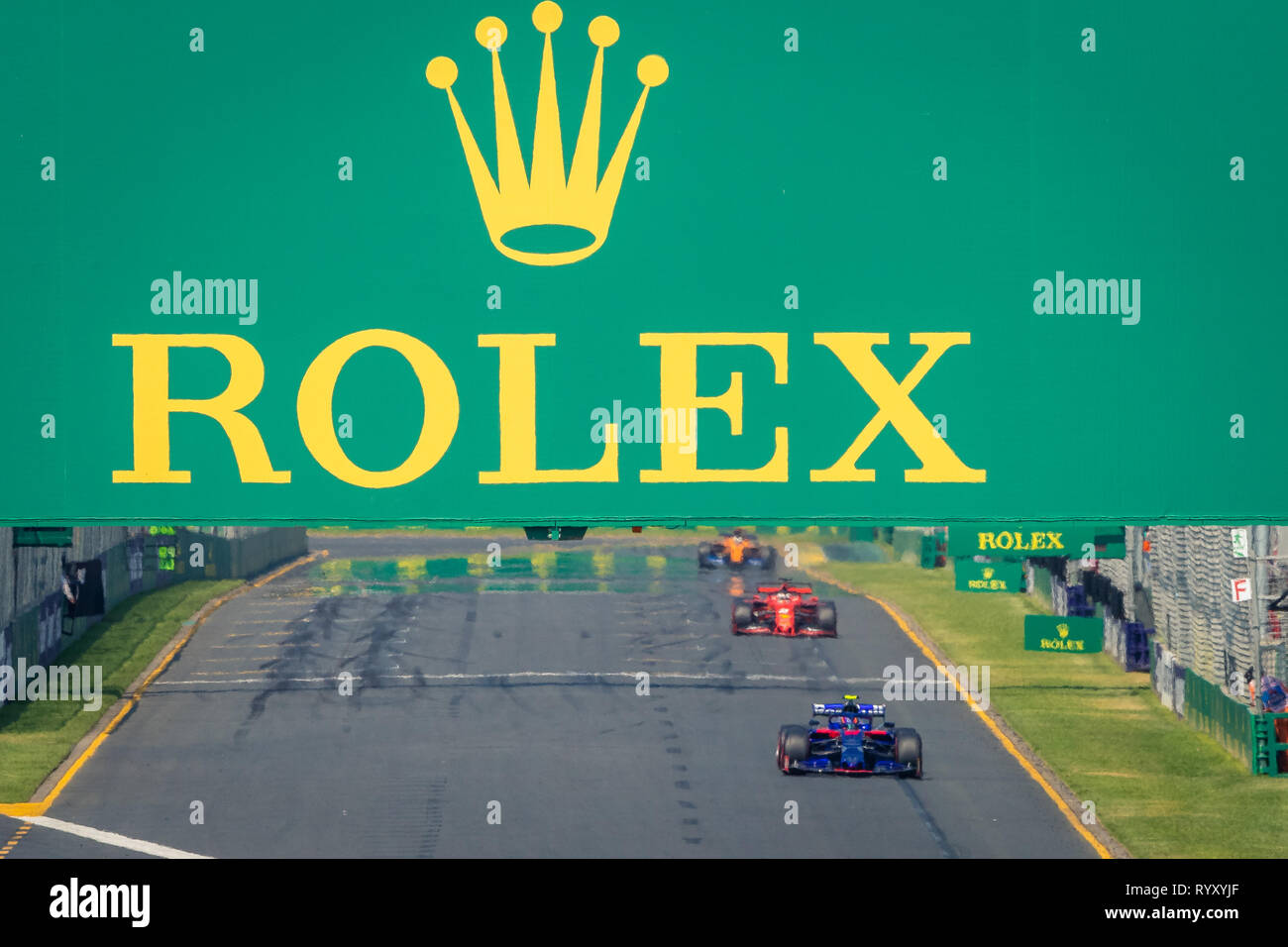 Melbourne, Australien. 16 Mär, 2019. MELBOURNE, Australien - März 16: F 1 Praxis 3 während des Formel 1 Grand Prix von Australien 2019 Rolex am Albert Park Lake, Australien am 16. März 2019. Credit: Dave Hewison Sport/Alamy leben Nachrichten Stockfoto