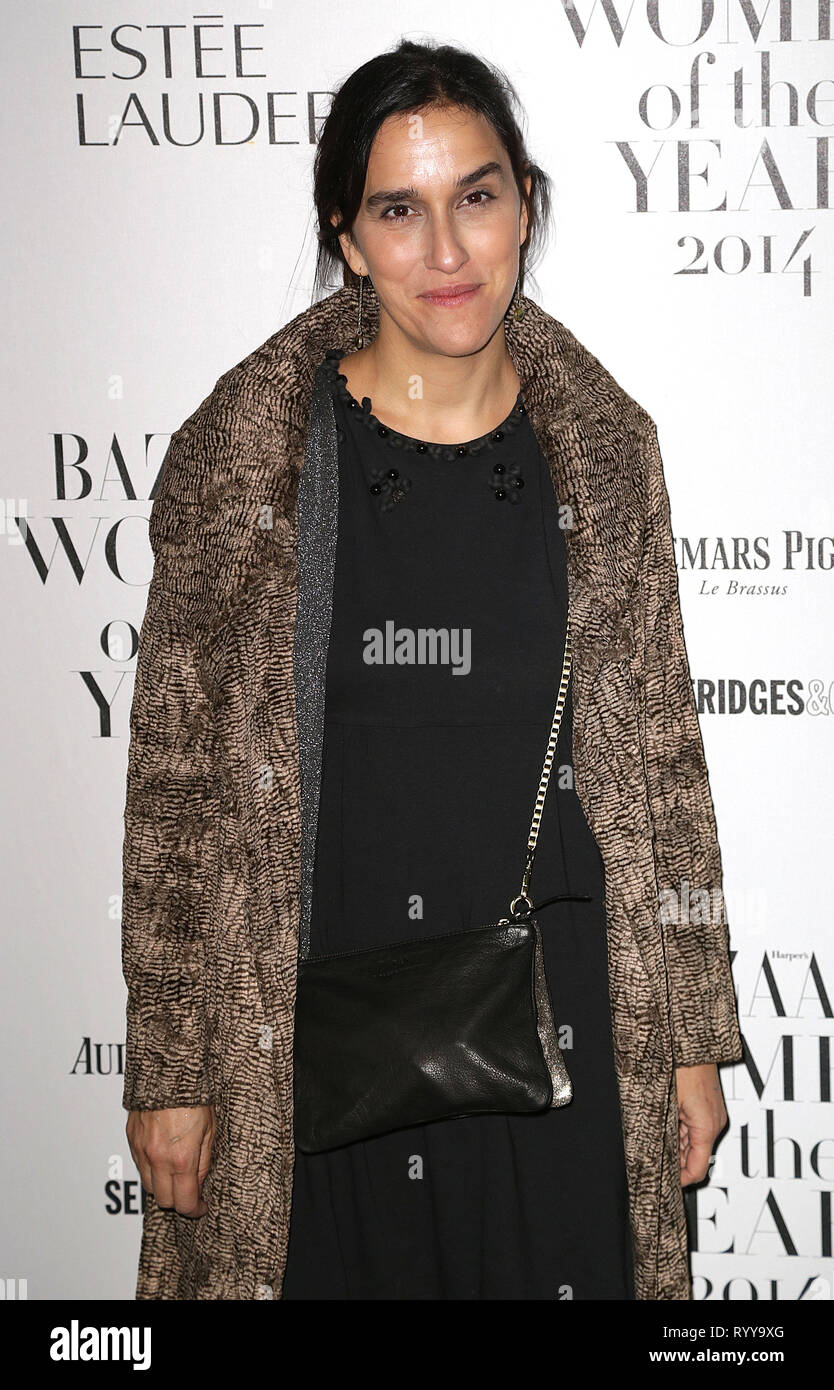 Nov 04, 2014 - London, England, UK-Harper's Bazaar Frauen des Jahres 2014, das Claridge's Hotel Foto zeigt: Gast Stockfoto