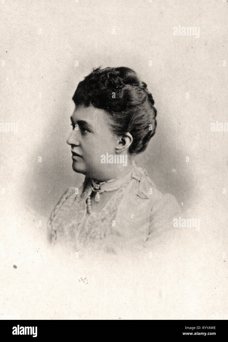 Fotografische Porträt von Adelaide Grande duchesse de Luxembourg aus der Sammlung Félix Potin, Anfang des 20. Jahrhunderts Stockfoto