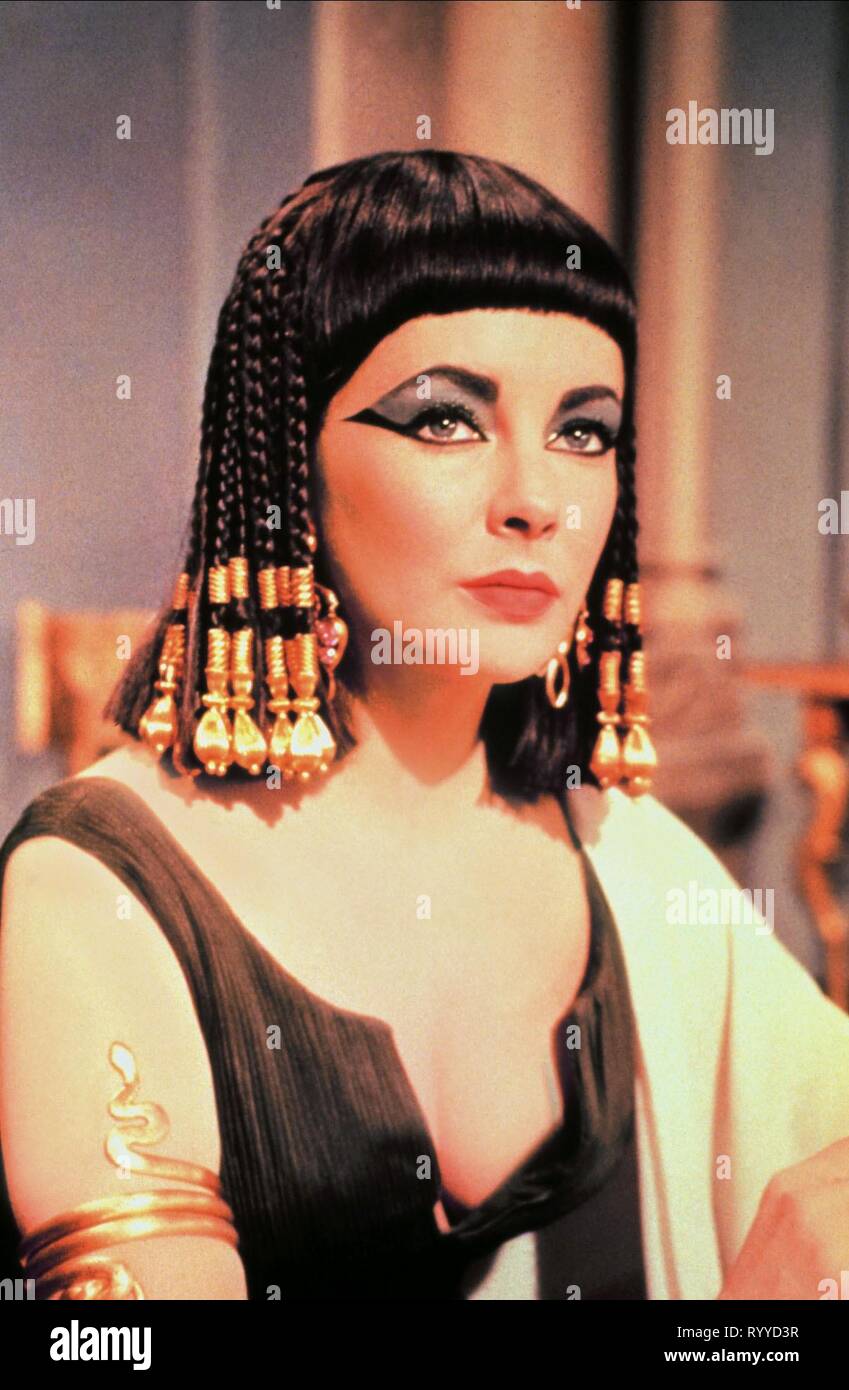 ELIZABETH TAYLOR, CLEOPATRA, 1963 Stockfoto